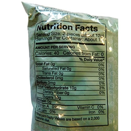 The Ginger People Original Ginger Chews, 5 Oz Pack Of 2 Gluten