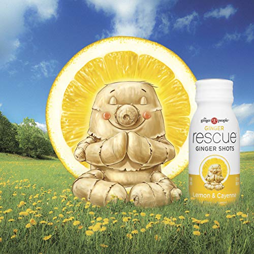 The Ginger People Rescue Shots, Lemon &Amp; Cayenne, 2 Fl. Oz., 12 Pack The Ginger People Rescue Shots, Lemon &Amp; Cayenne, 2 Fl. Oz., 12 Pack