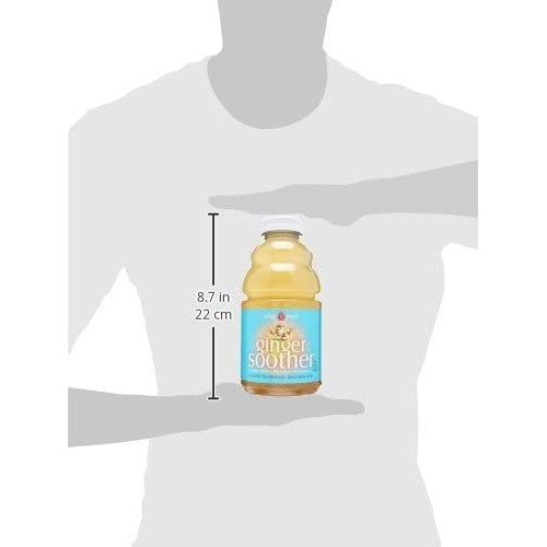The Ginger People Ginger Soother, Lemon and Honey 32 Ounce - Pac...