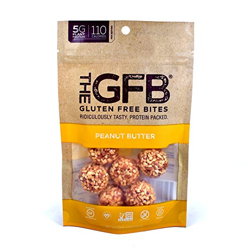 The Gfb Gluten Free Protein Bites, Peanut Butter, 4 Ounce,Vegan,