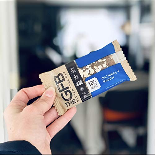 The Gfb Protein Bars, Oatmeal Raisin, 2.05 Ounce Pack Of 12, G