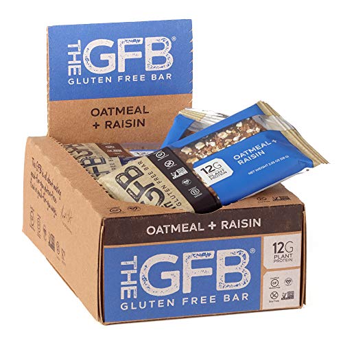 The Gfb Protein Bars, Oatmeal Raisin, 2.05 Ounce Pack Of 12, G