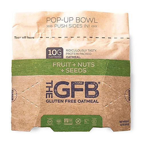 The Gfb Protein Oatmeal Cup Pop-Up, Fruit, Nuts And Seeds, 2 O