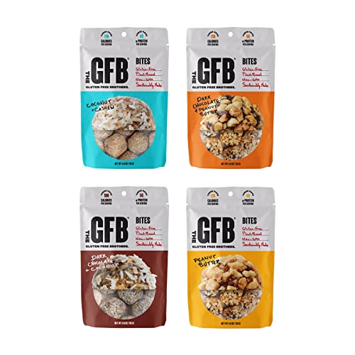 The Gluten Free Brothers Gluten Free Protein Bites Variety Pack ...