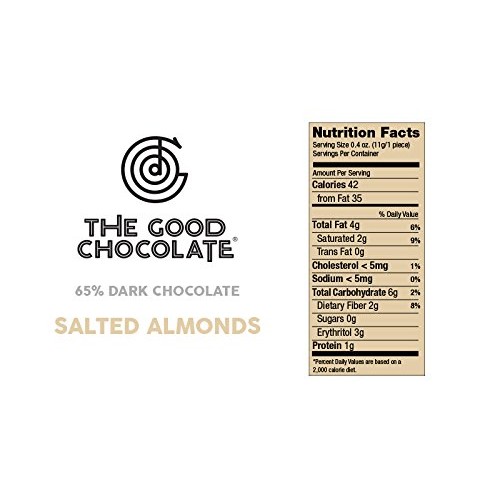 The Good Chocolate / Set Of 3 X Square Gift Variety 6-Pack / Zer