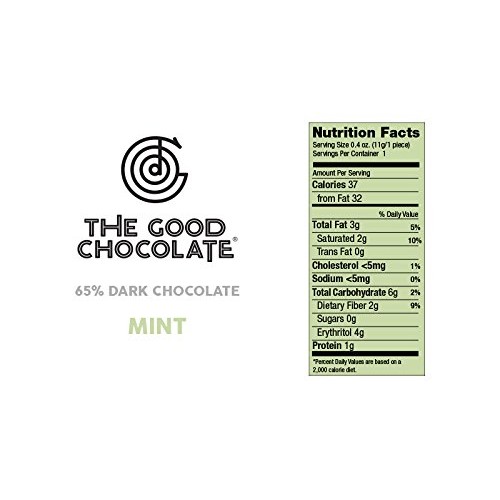 The Good Chocolate / Set Of 3 X Square Gift Variety 6-Pack / Zer