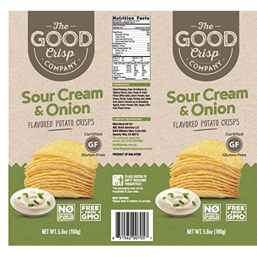 Sour Cream &Amp; Onion 8Pk 8 X 5.6Oz