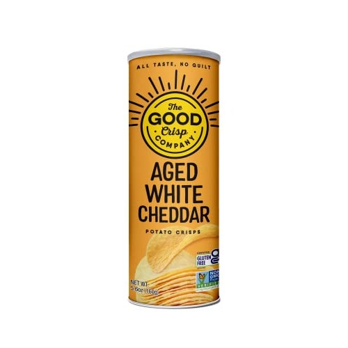 The Good Crisp Company, Aged White Cheddar, Gluten Free Potato C