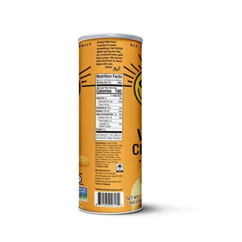 The Good Crisp Company, Aged White Cheddar, Gluten Free Potato C