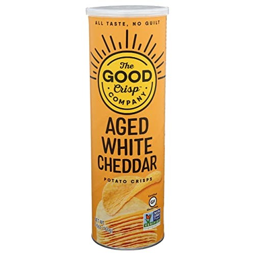 The Good Crisp Company Aged White Cheddar Potato Crisps, 5.6 Oz