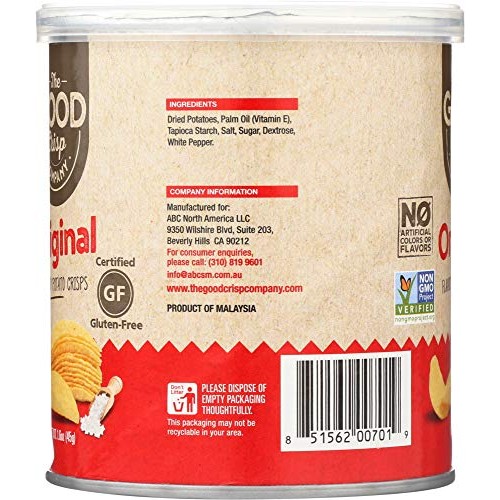 The Good Crisp Company Original Potato Crisps, 1.6 Oz