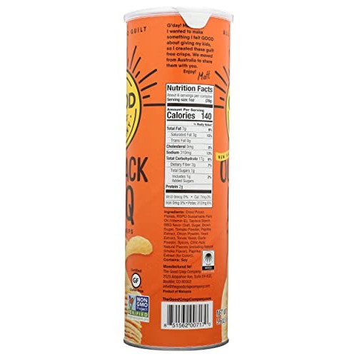 The Good Crisp Company Outback Bbq Potato Crisps, 5.6 Oz