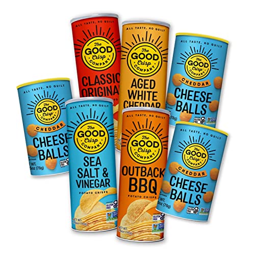 The Good Crisp Company, Potato Chips And Cheese Balls Combo Pack