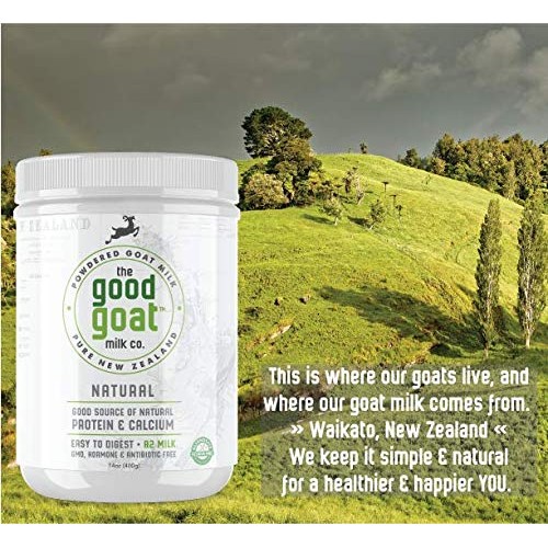 New Zealand Full Cream Goat Milk Powder Natural - 14Oz