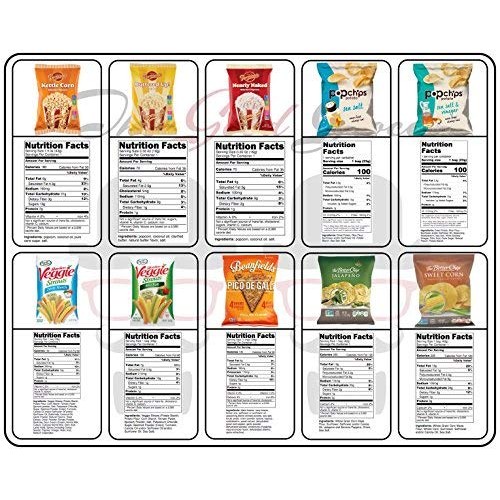 Healthy Snacks Care Package 46 Count by The Good Grocer