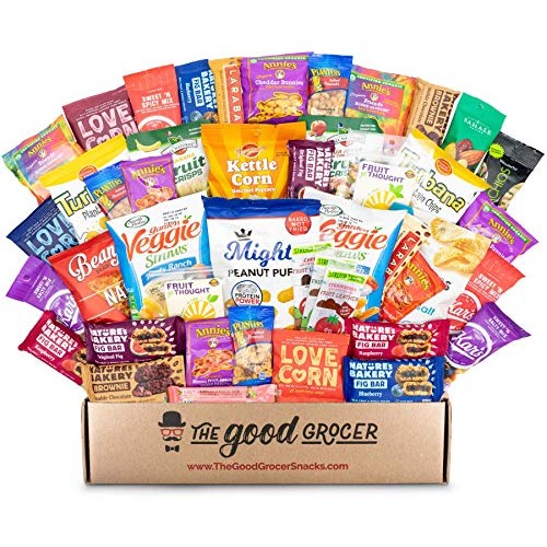 Healthy Snacks Care Package 46 Count by The Good Grocer