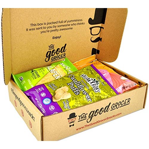 Healthy Vegan Snacks Care Package: Plant-Based, Non-Gmo, Vegan J