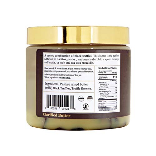 Gourmet Ghee Co. - Black Truffle Ghee Clarified Butter - Grass-F