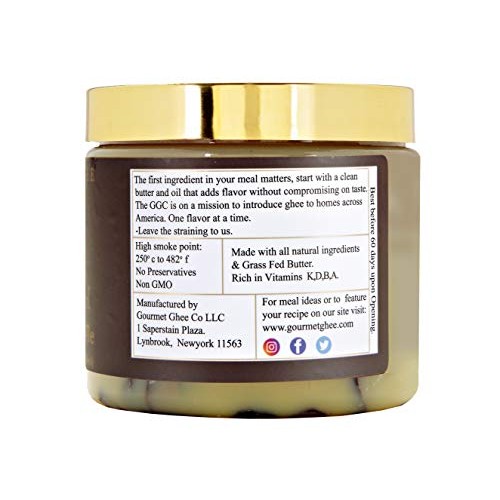 Gourmet Ghee Co. - Black Truffle Ghee Clarified Butter - Grass-F