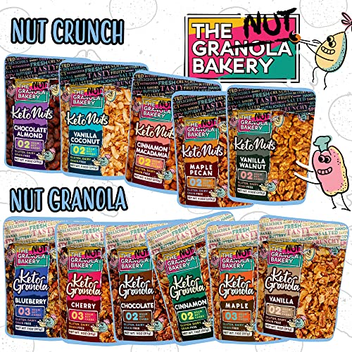 The Nut Bakery Maple Pecan Keto Snacks | 2g Net Carb | Low Carb ...