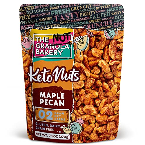 The Nut Bakery Maple Pecan Keto Snacks | 2g Net Carb | Low Carb ...