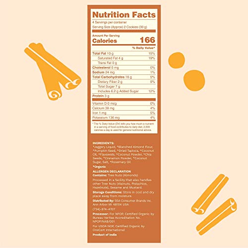 The Greater Goods Snacking Co. Cinnamon Snickerdoodle Cookies - ...