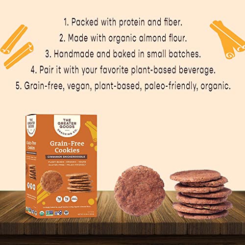 The Greater Goods Snacking Co. Cinnamon Snickerdoodle Cookies - ...