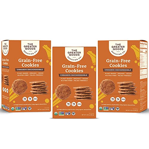 The Greater Goods Snacking Co. Cinnamon Snickerdoodle Cookies - ...
