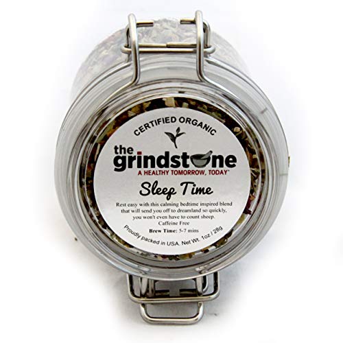 Grindstone, Organic Sleep Time Tea, Herbal Infusion With Organic