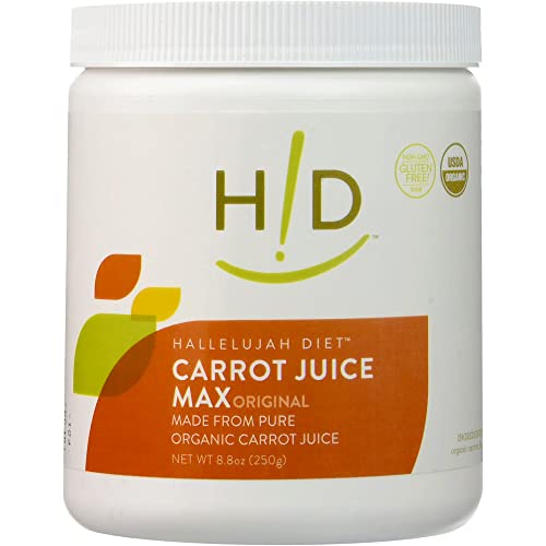 Carrotjuicemax Organic Carrot Juice Powder - Made With Pure Orga