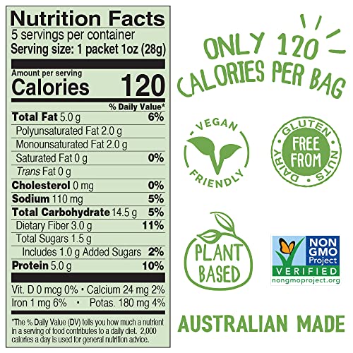 The Happy Snack Company Chickpeas Lime & Cracked Pepper 25 x 1 o...