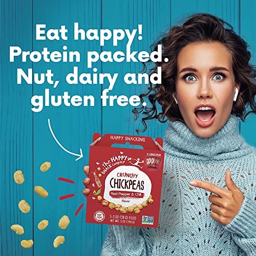 The Happy Snack Company Chickpeas Red Pepper & Chilli Garbanzo ...