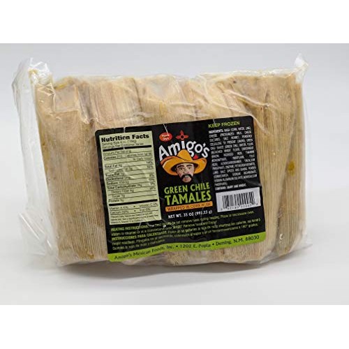 Hatch Green Chile Cheese Tamales 10Ct