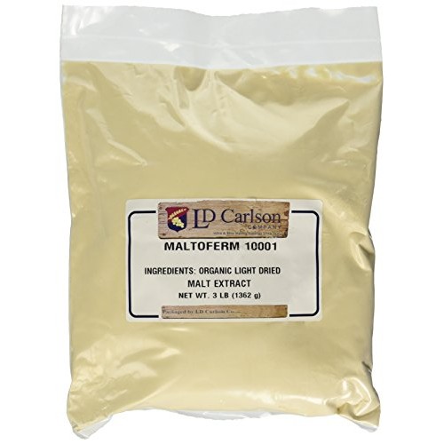 Organic Light Dried Malt Extract Dme - Maltoferm 10001-3 Lb.