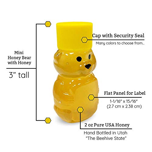 The Honey Jar Mini Honey Bear - Baby Shower, Bridal Shower, Or W