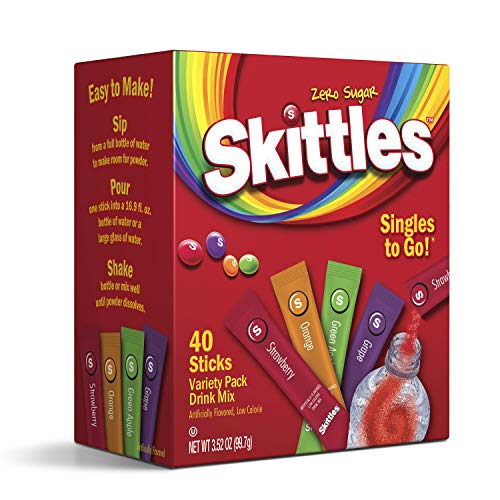 Skittles Singles To Go Drink Mix - Pack Of 2