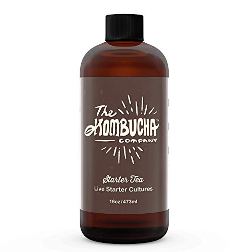 The Kombucha Company Starter Tea – 16 Oz Bottle Liquid Organic L