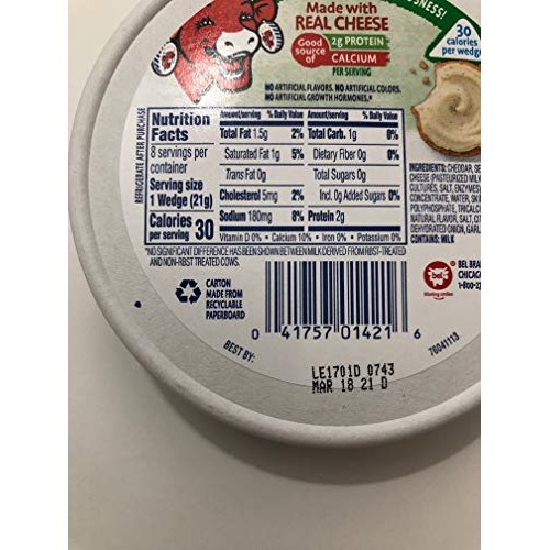 The Laughing Cow Spreadable Cheese Wedge Variety pack