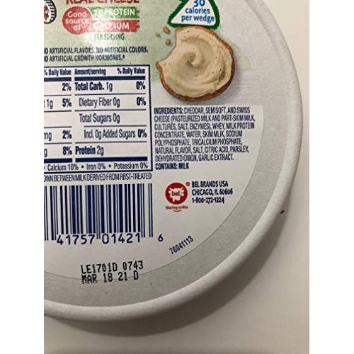 The Laughing Cow Spreadable Cheese Wedge Variety pack