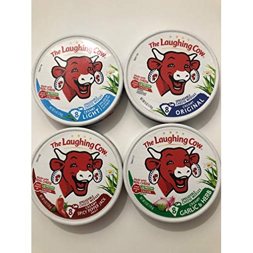 The Laughing Cow Spreadable Cheese Wedge Variety pack
