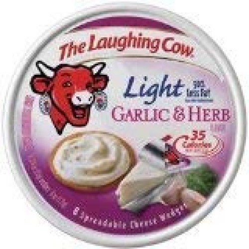 The Laughing Cow, Spreadable Cheese Wedges, 6Oz Round Pack Of 4