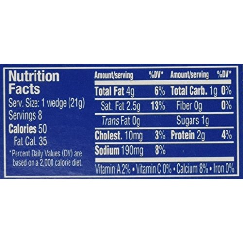 The Laughing Cow, Spreadable Cheese Wedges, 6Oz Round Pack Of 4