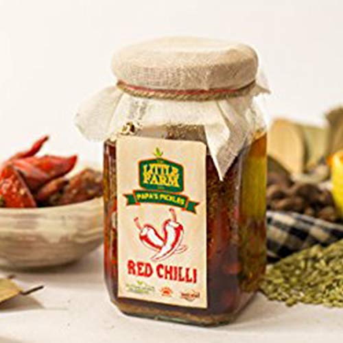 The Little Farm Haryana Red Chilli Pickle, Farm Fresh, Authent