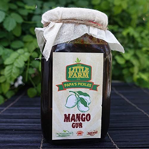 The Little Farm Haryana Traditional Mango Gur Pickle, Farm Fre