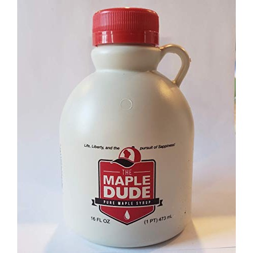 The Maple Dude - Pure Maple Syrup - Medium, 16Oz - Pint