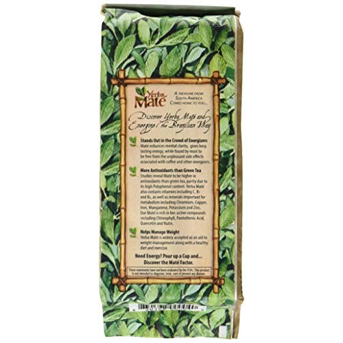 Mate Factor Organic Yerba Mate, Original Fresh Green, 12 Ounce