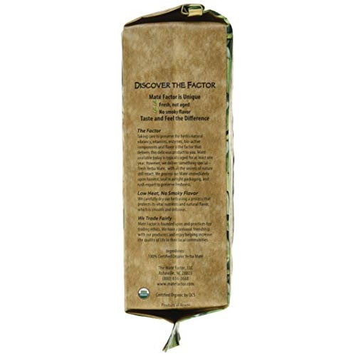 Mate Factor Organic Yerba Mate, Original Fresh Green, 12 Ounce