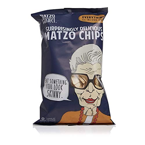 Matzo Chips, Everything, Large Bag, 6 oz, Pack of 3