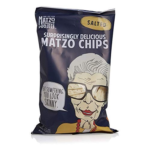 Matzo Chips, Salted, Large Bag, 6 Oz, Pack Of 3