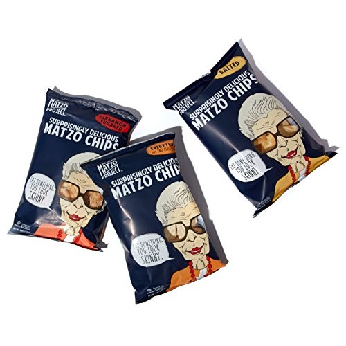 Matzo Chips, Variety Pack Everything, Salted, Cinnamon Sugared